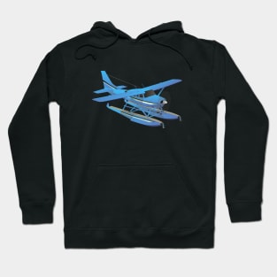 Civil Single-engined High Wing Seaplane Hoodie